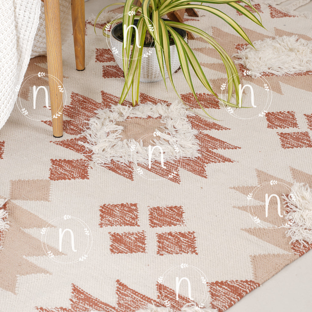 Mayan Boho Rug Nestasia