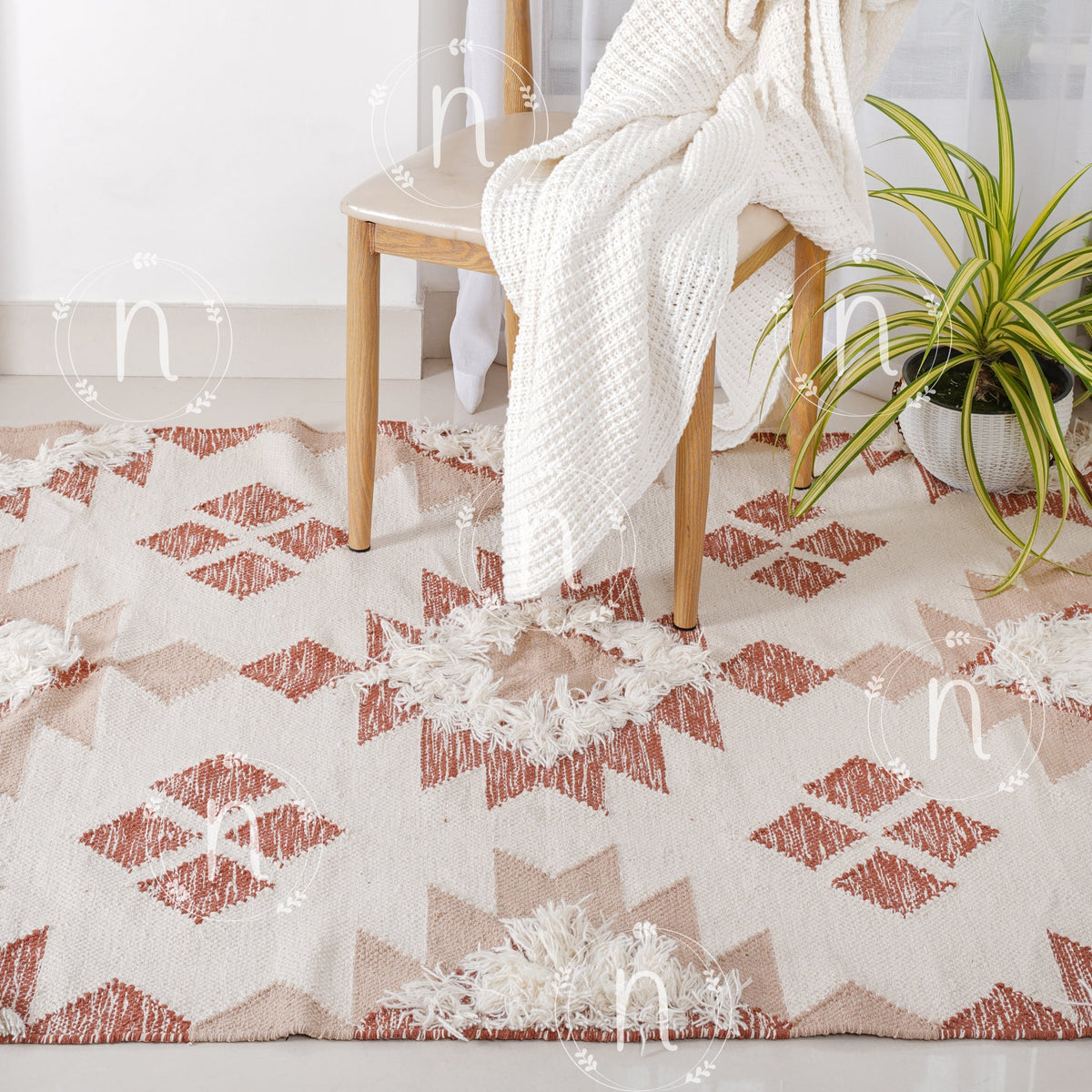 Mayan Boho Rug Nestasia