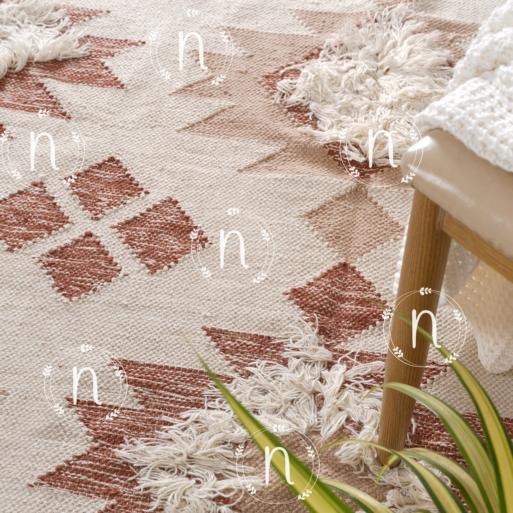 Mayan Boho Rug Nestasia