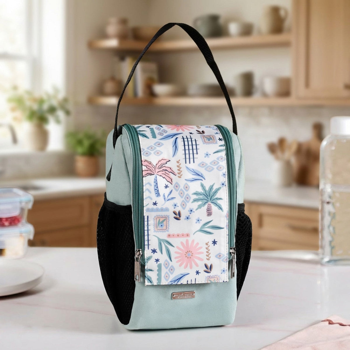 Yummy Food Insulated Lunch Bag Mint Nestasia