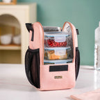 Yummy Food Insulated Lunch Bag Pink Nestasia
