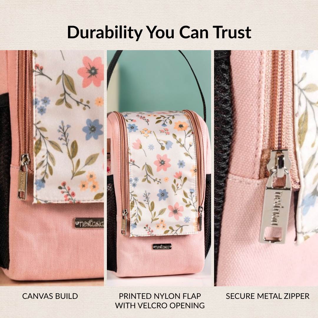 Yummy Food Insulated Lunch Bag Pink Nestasia
