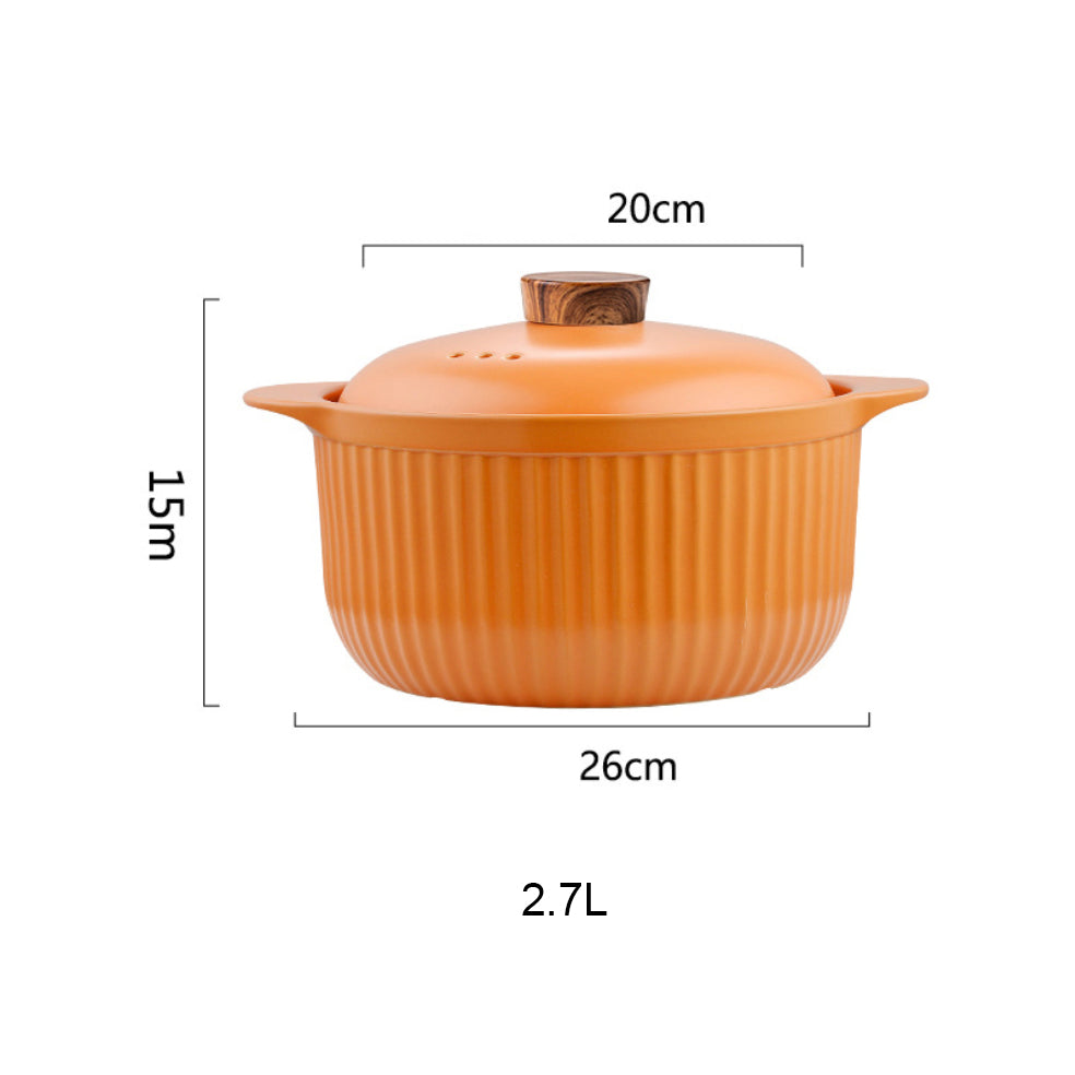 Cooking Pots Orange Nestasia