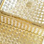 Set of 2 Vintage Jewellery Box Gold Nestasia