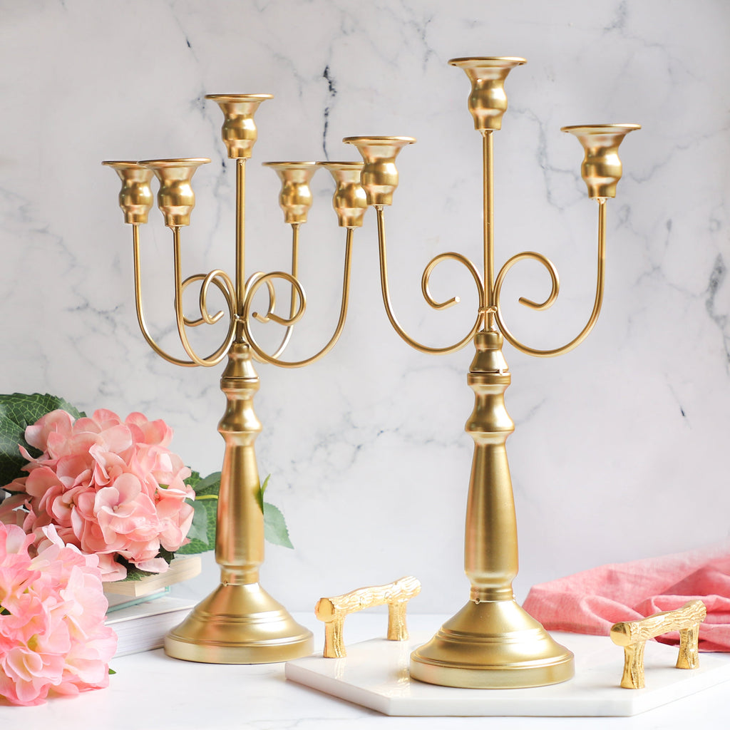 Metal Candle Stand Nestasia