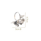 Clover Hoops Silver Nestasia