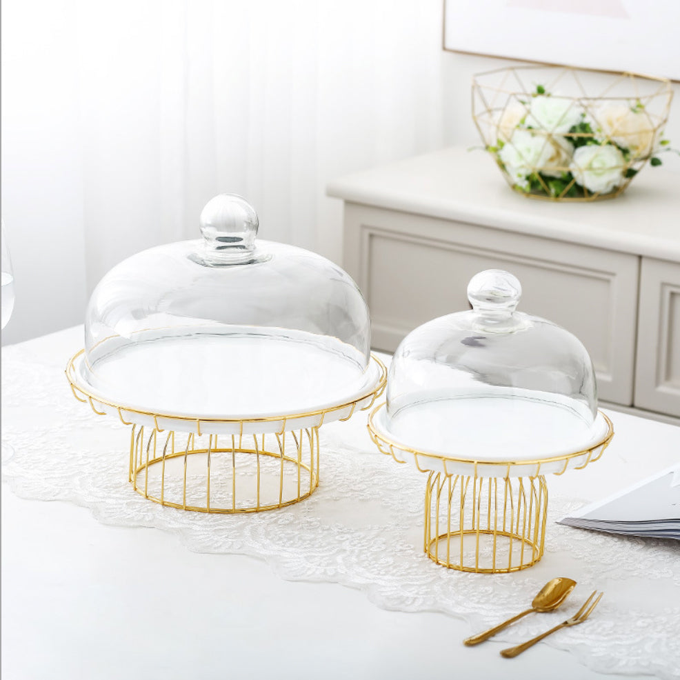 Metallic Cake Stand 8 inch Nestasia