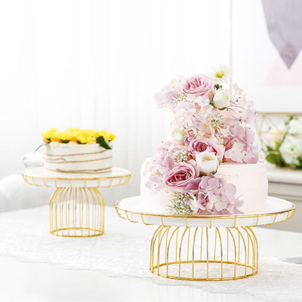 Metallic Cake Stand 8 inch Nestasia