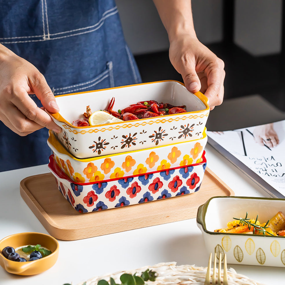 Microwave Trays - Rectangle Nestasia
