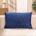 Midnight Bloom Embroidered Cushion Cover 50x30cm Nestasia