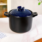 Lumea Cooking Pot With Lid Blue 4700ml Nestasia
