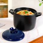 Lumea Cooking Pot With Lid Blue 4700ml Nestasia
