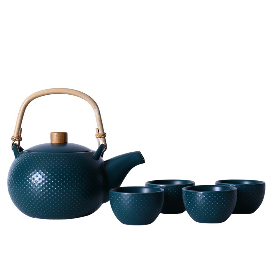 Midnight Green Tea set Nestasia