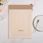 Midori Embroidered Placemats And Napkins Table Set Of 12 In Brown Nestasia