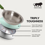 Pico Triply Stainless Steel Induction Safe Mini Fry Pan 600ml Nestasia