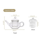 Mini Teapot With Infuser 150ml Nestasia