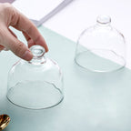 Mini Cake Stand With Dome Nestasia