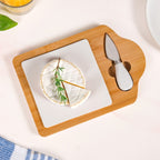 Minimalist Charcuterie Board With Knife Nestasia