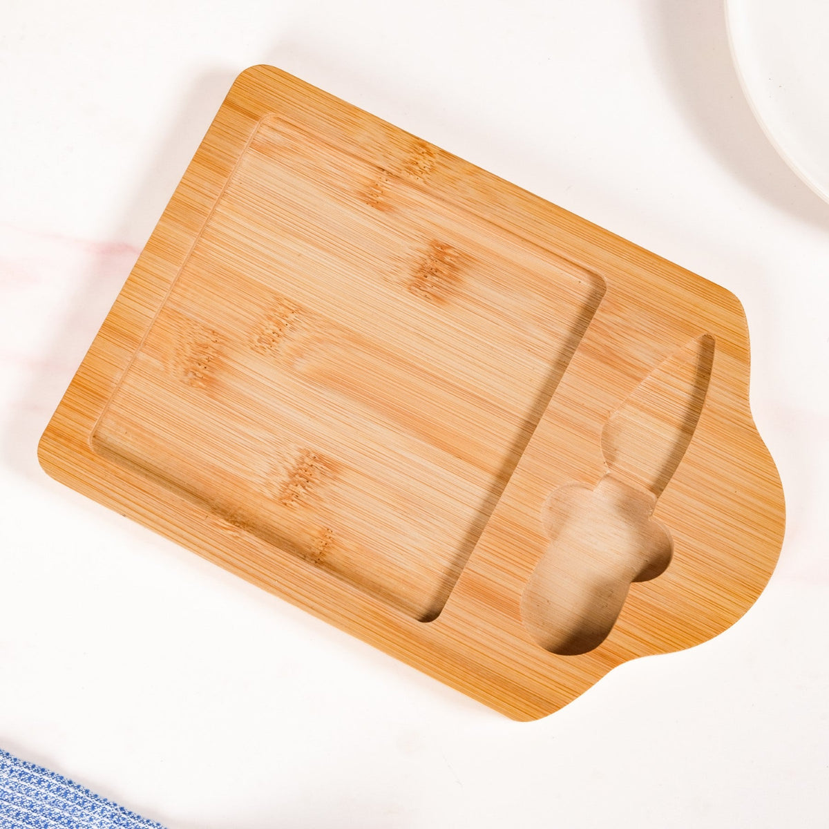 Minimalist Charcuterie Board With Knife Nestasia