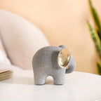 Minimalist Elephant Sculpture Home Decor Nestasia