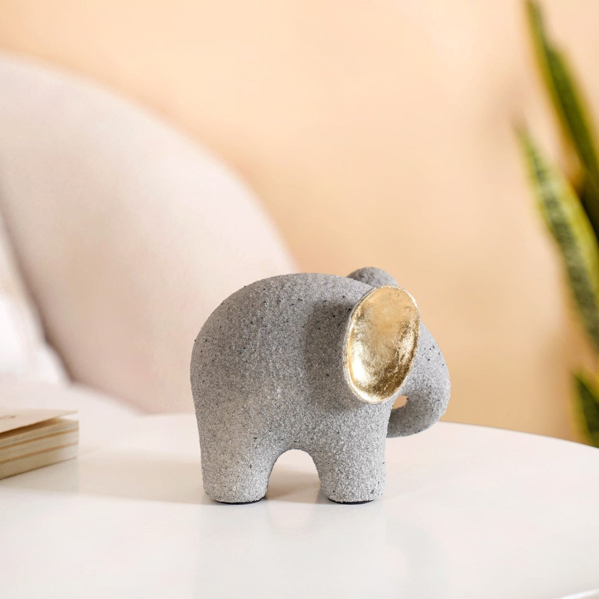 Minimalist Elephant Sculpture Home Decor Nestasia