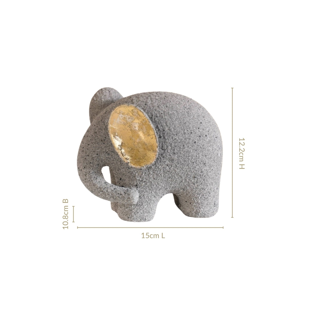 Minimalist Elephant Sculpture Home Decor Nestasia