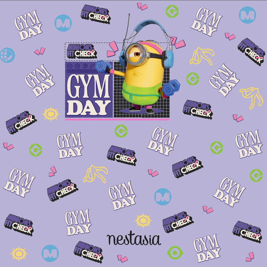 Minions Gym Day Insulated Bottle 1200ml Nestasia