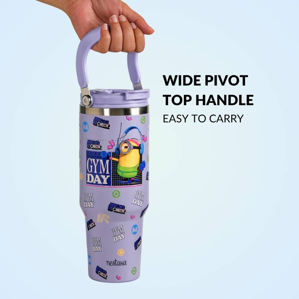 Minions Gym Day Insulated Bottle 1200ml Nestasia