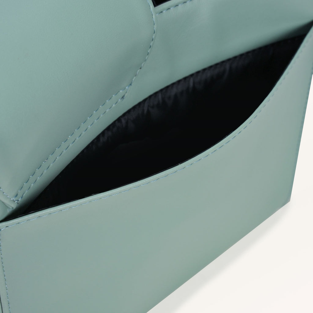 Mint Green Water Bottle Bag With Sling Nestasia