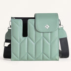 Mint Green Water Bottle Bag With Sling Nestasia