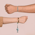 Mint Songbird Rakhi Lumba Gift Set Nestasia
