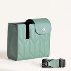 Mint Green Water Bottle Bag With Sling Nestasia