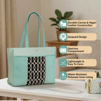 Mintdew Jacquard Tote Bag Nestasia