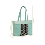 Mintdew Jacquard Tote Bag Nestasia