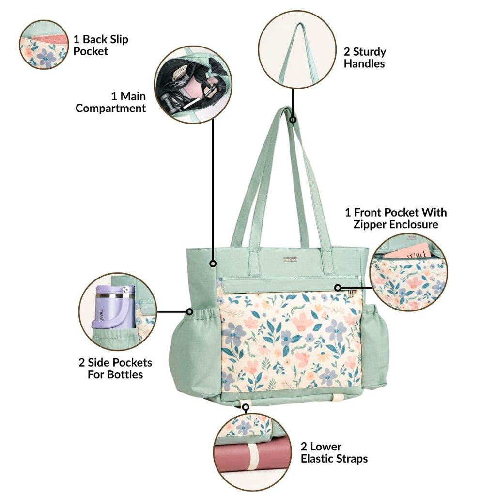 Mintscape Multipurpose Travel Tote Nestasia