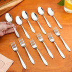 Mirror Finish Cutlery Set Of 12 Nestasia
