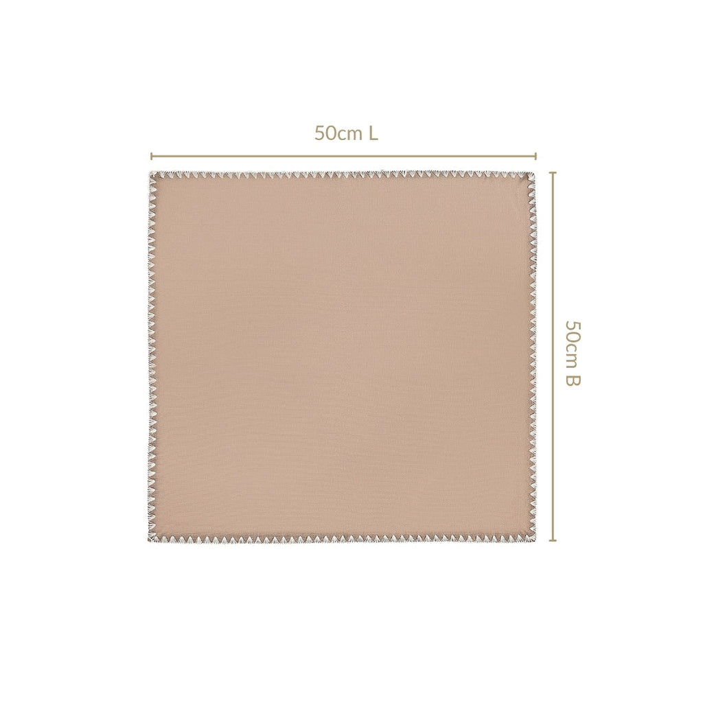 Mocha Mousse Napkin Set Of 4 Nestasia