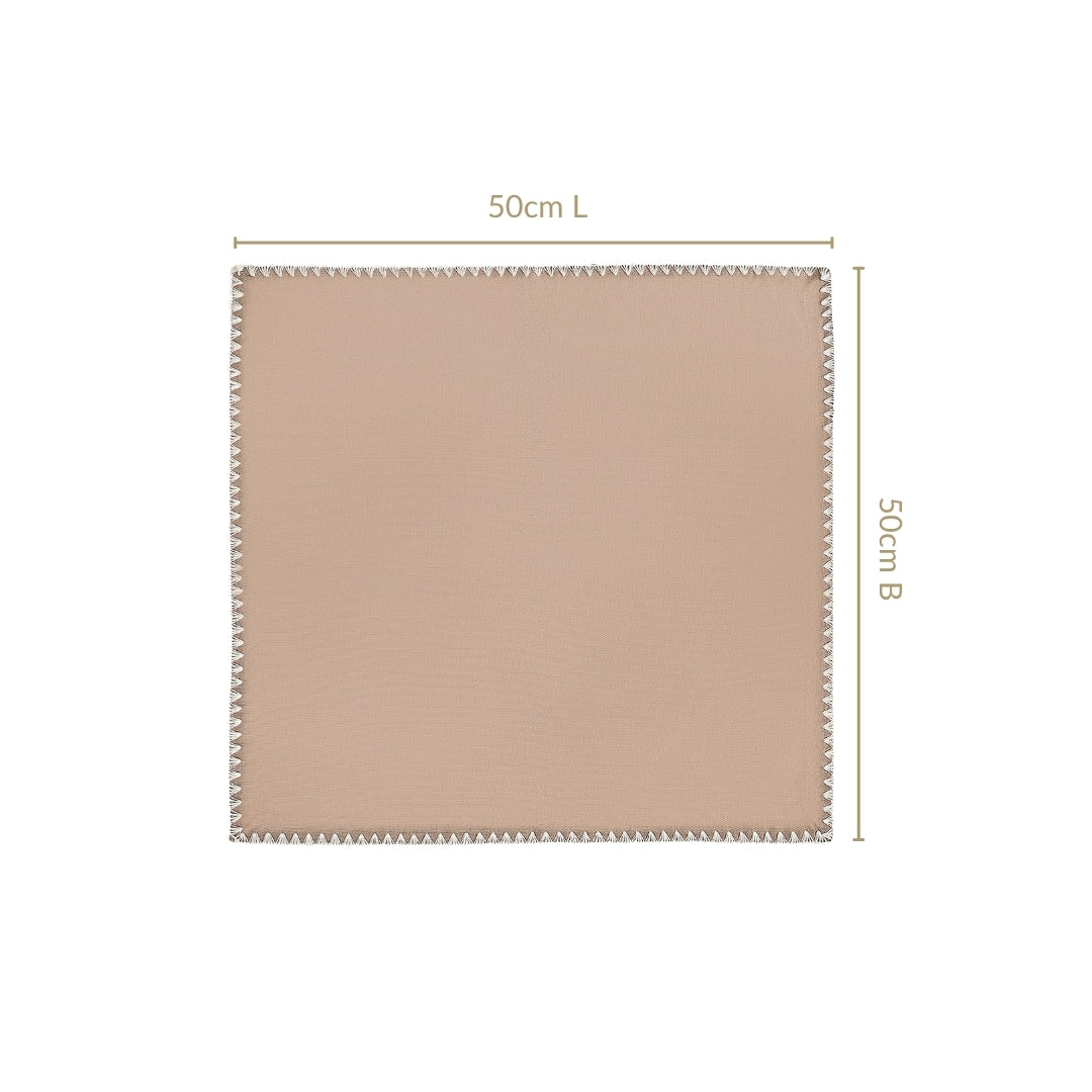 Mocha Mousse Napkin Set Of 4 Nestasia