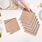 Mocha Mousse Napkin Set Of 6 Nestasia