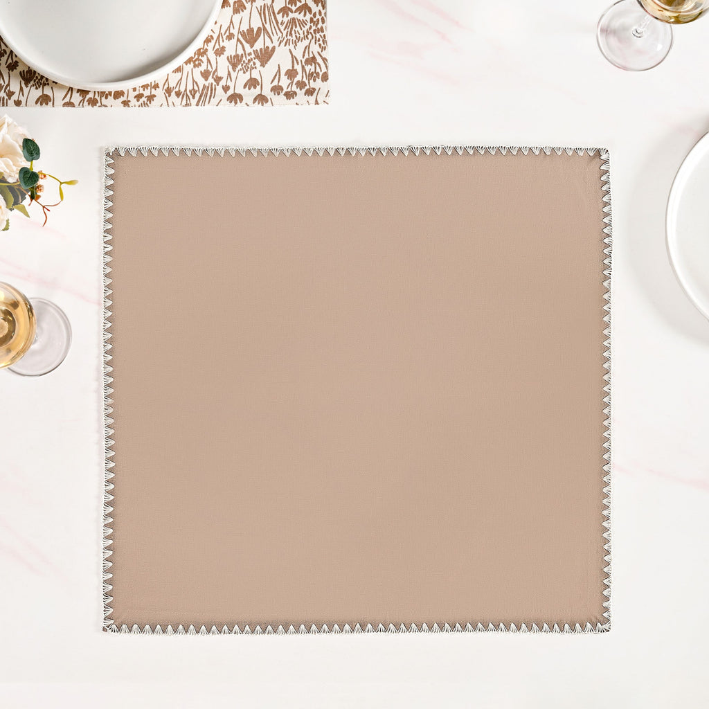 Mocha Mousse Napkin Set Of 6 Nestasia