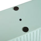 Modern Fluted Balcony Planter Mint Nestasia