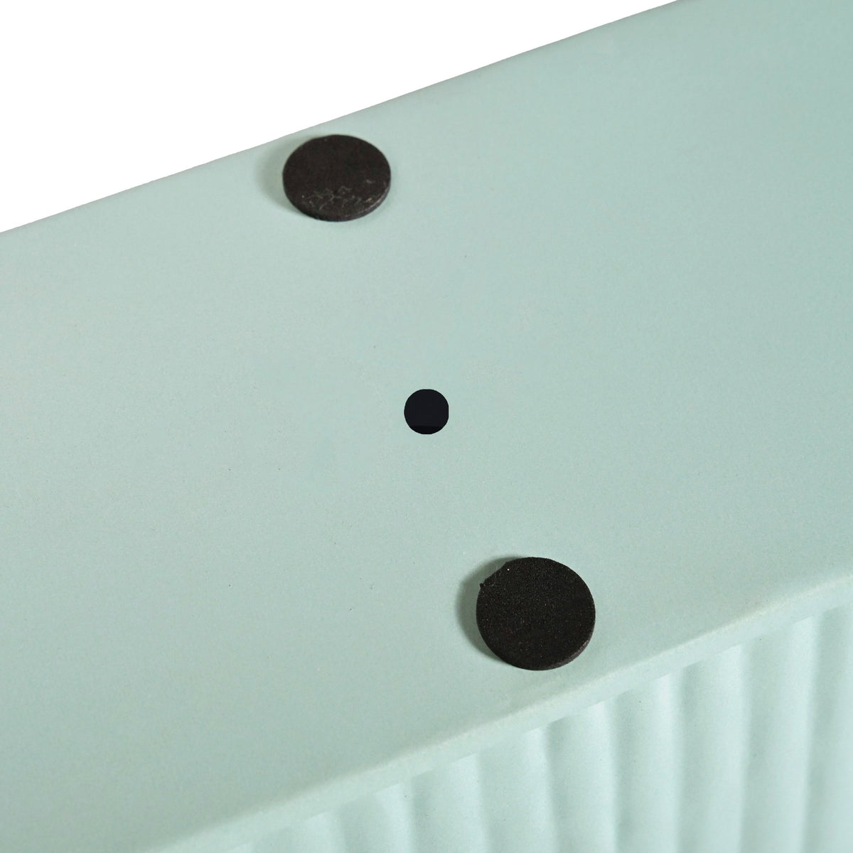 Modern Fluted Balcony Planter Mint Nestasia