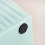 Modern Fluted Balcony Planter Mint Nestasia