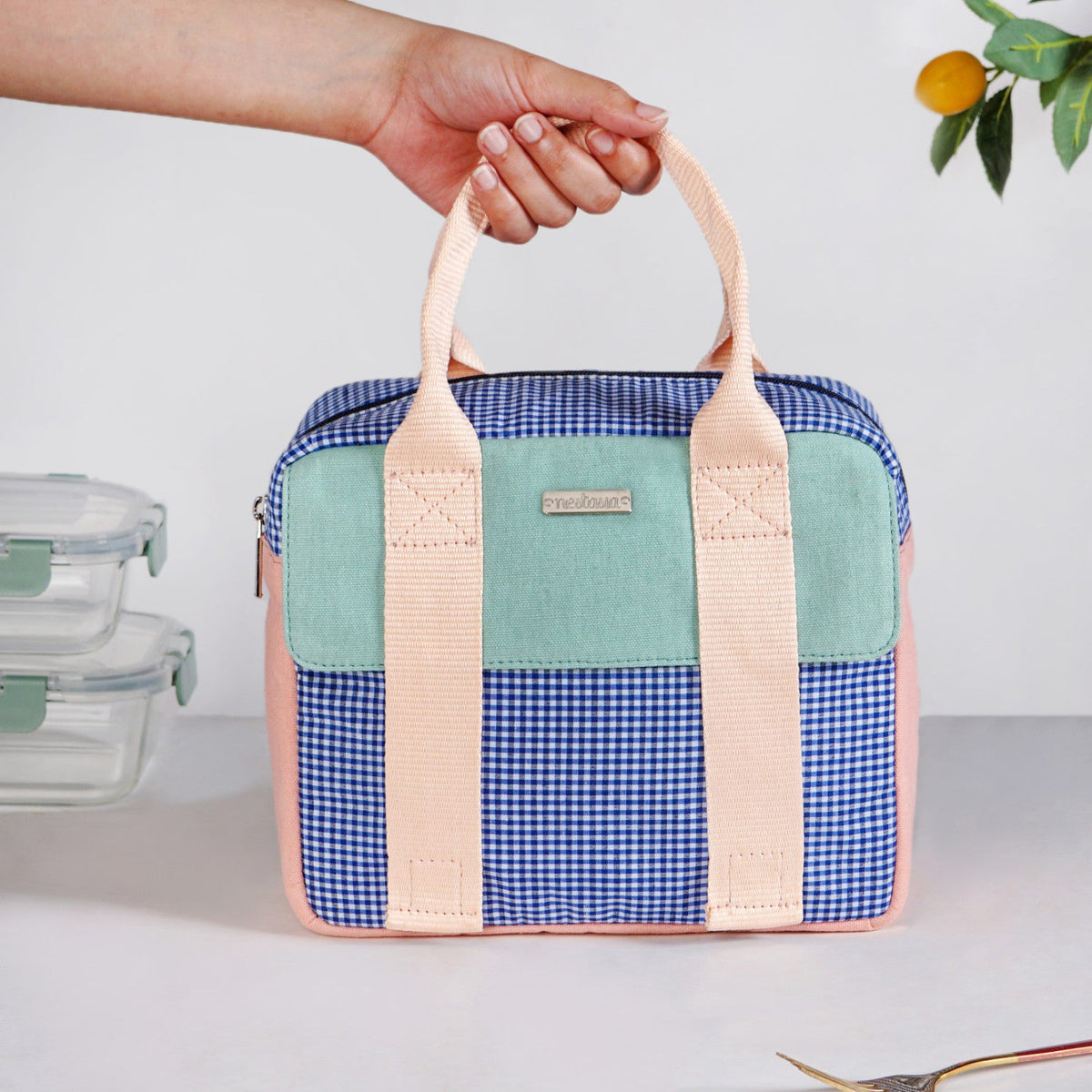 Bento Pop Multicolour Insulated Lunch Bag Nestasia