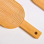 Zen Garden Spirals Wooden Serving Tray 20 Inch Nestasia