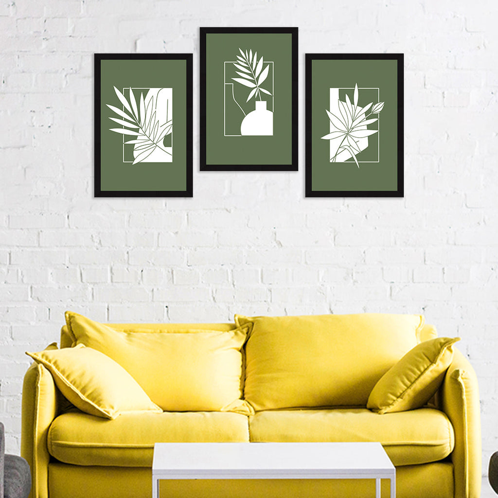 Boho Painting For Wall Decoration, Set of 3 AXIII-31-BOH ArtX