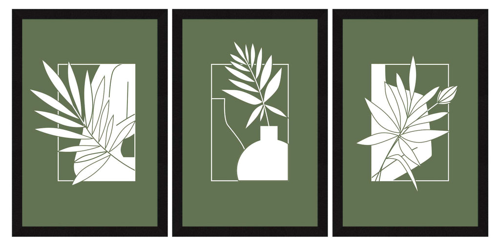 Boho Painting For Wall Decoration, Set of 3 AXIII-31-BOH ArtX