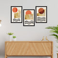 Boho Painting For Wall Decoration, Set of 3, Set of 3 AXIII-33-BOH ArtX