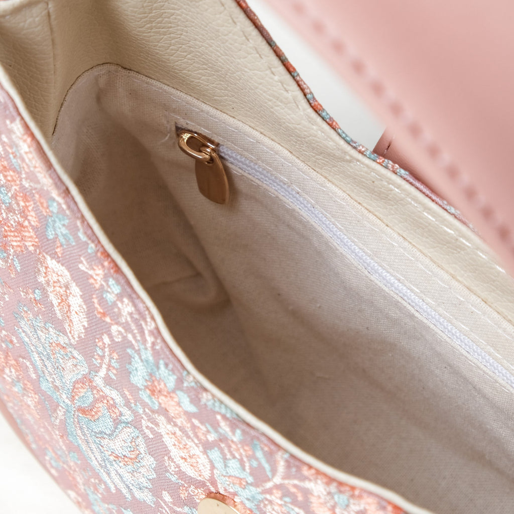 Eden Moon Handbag Pink Nestasia