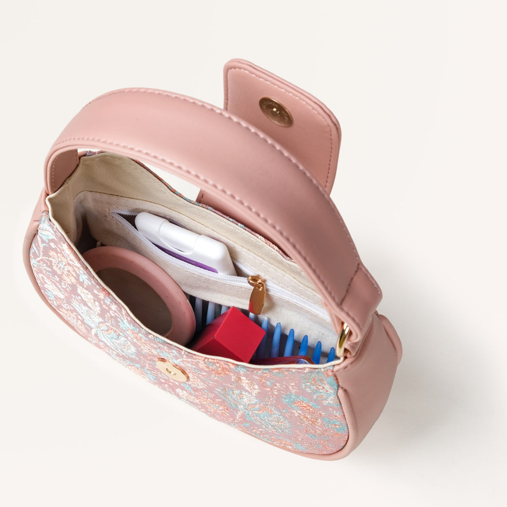 Eden Moon Handbag Pink Nestasia